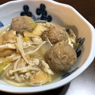 肉団子と白菜のさっぱり煮物